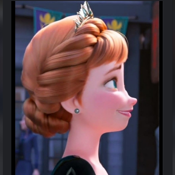 Disney Frozen 2 Queen Anna in Coronation Gown Christmas Ornament - Picture 7 of 15